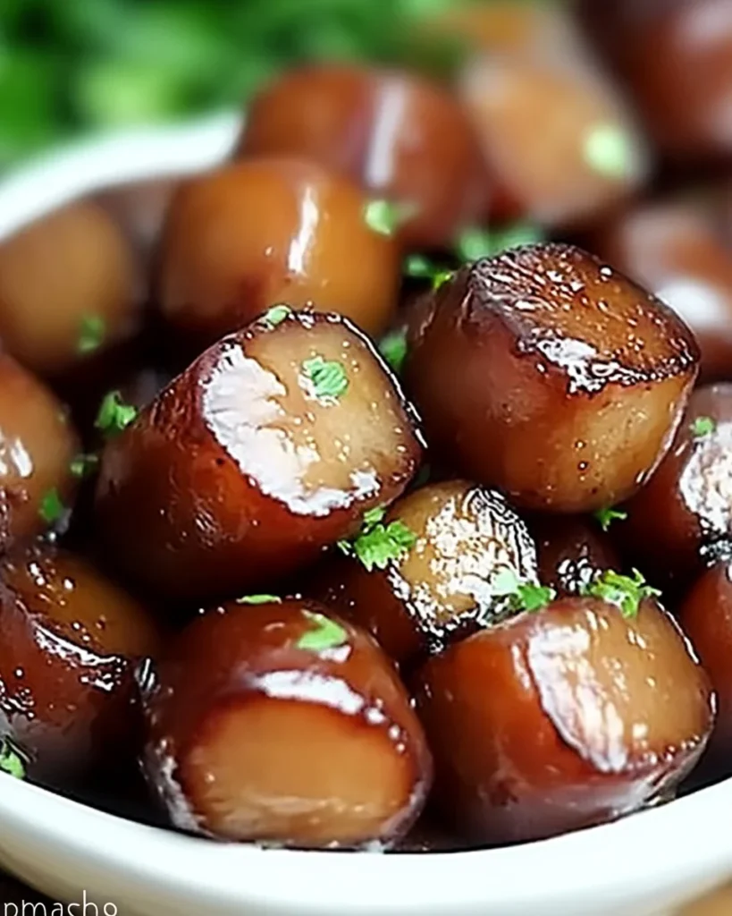 Apple Kielbasa Bites