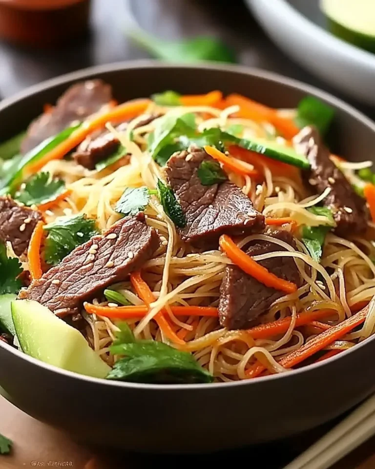 Asian Noodle Beef Salad
