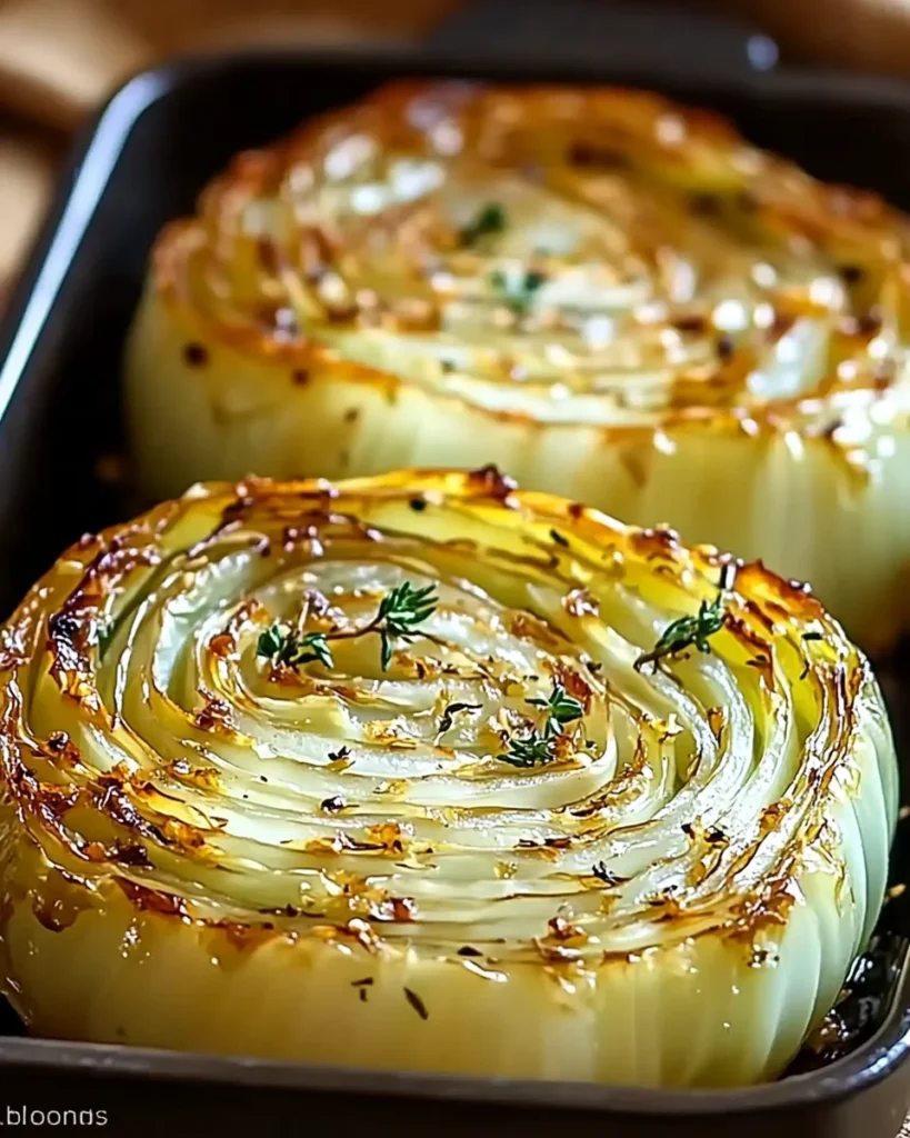 Baked Cabbage Steaks