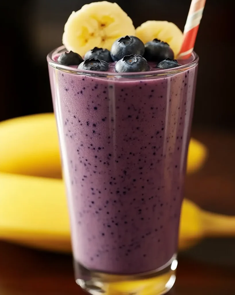 Banana Blueberry Smoothie Easy