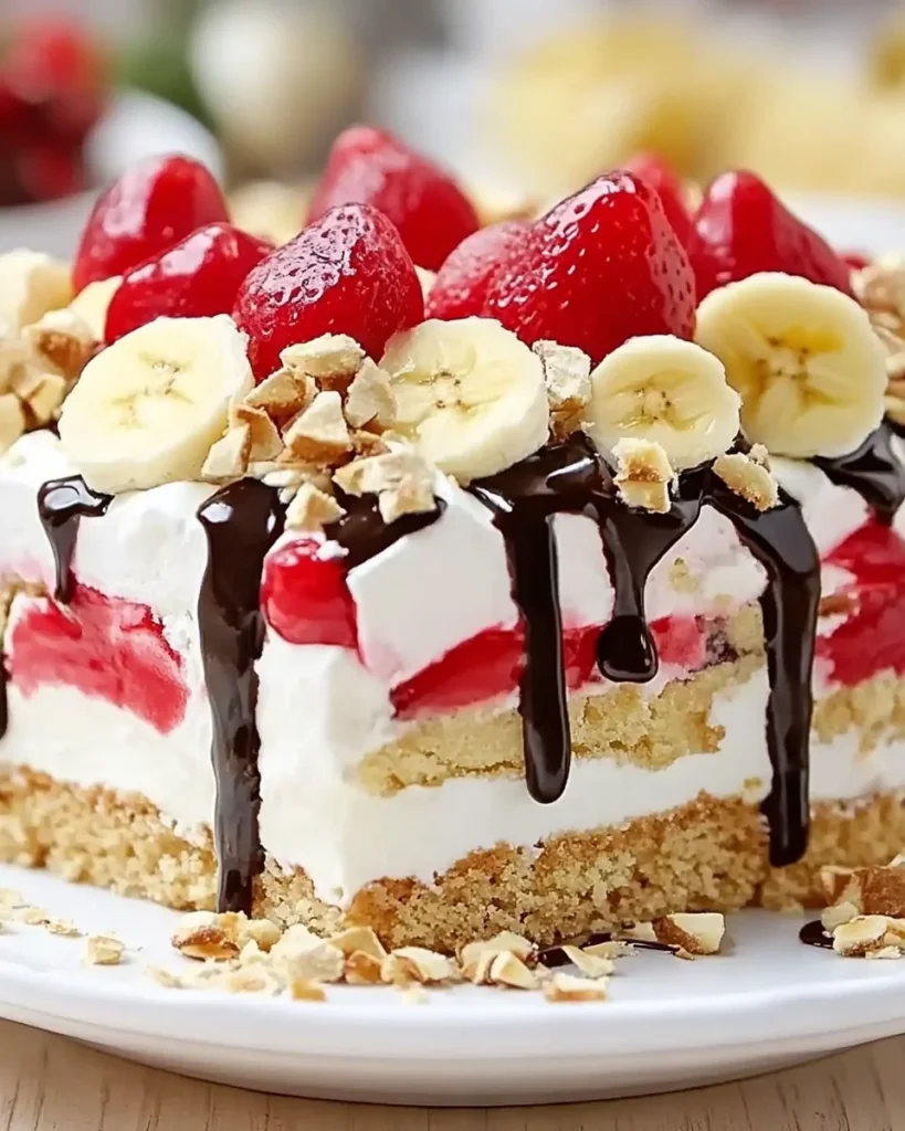 Banana Split Cake