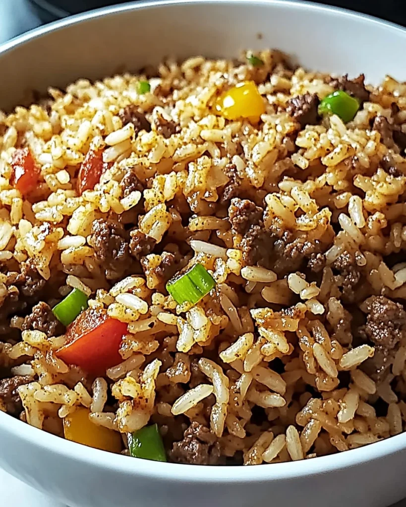 Beef Dirty Rice