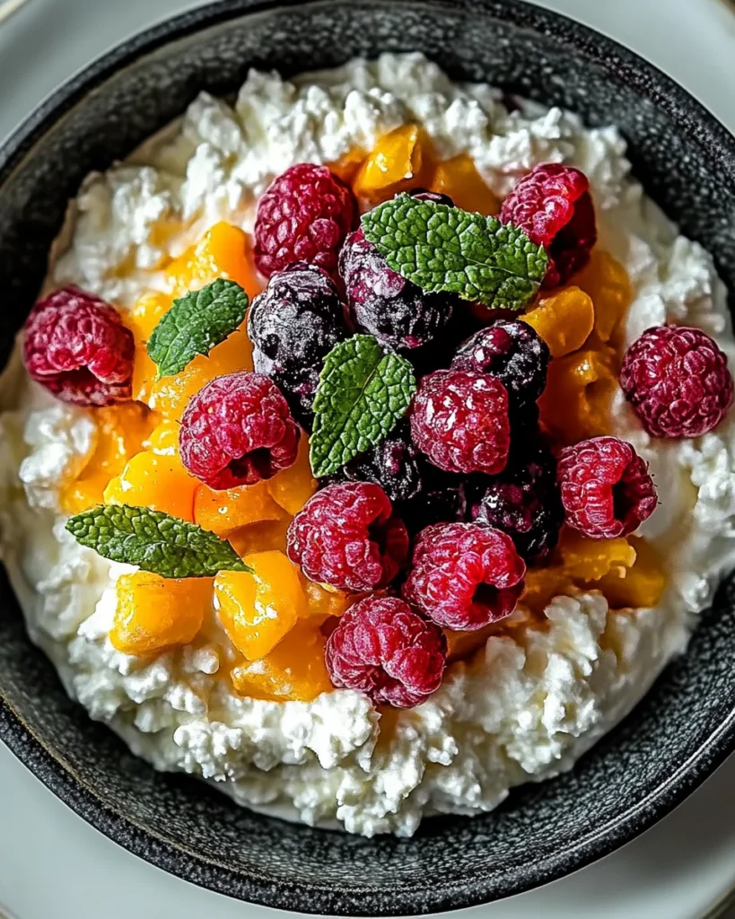 Berry Cottage Cheese Salad