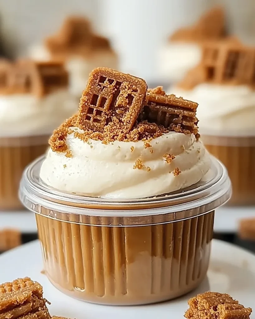 Biscoff Cheesecake Cups