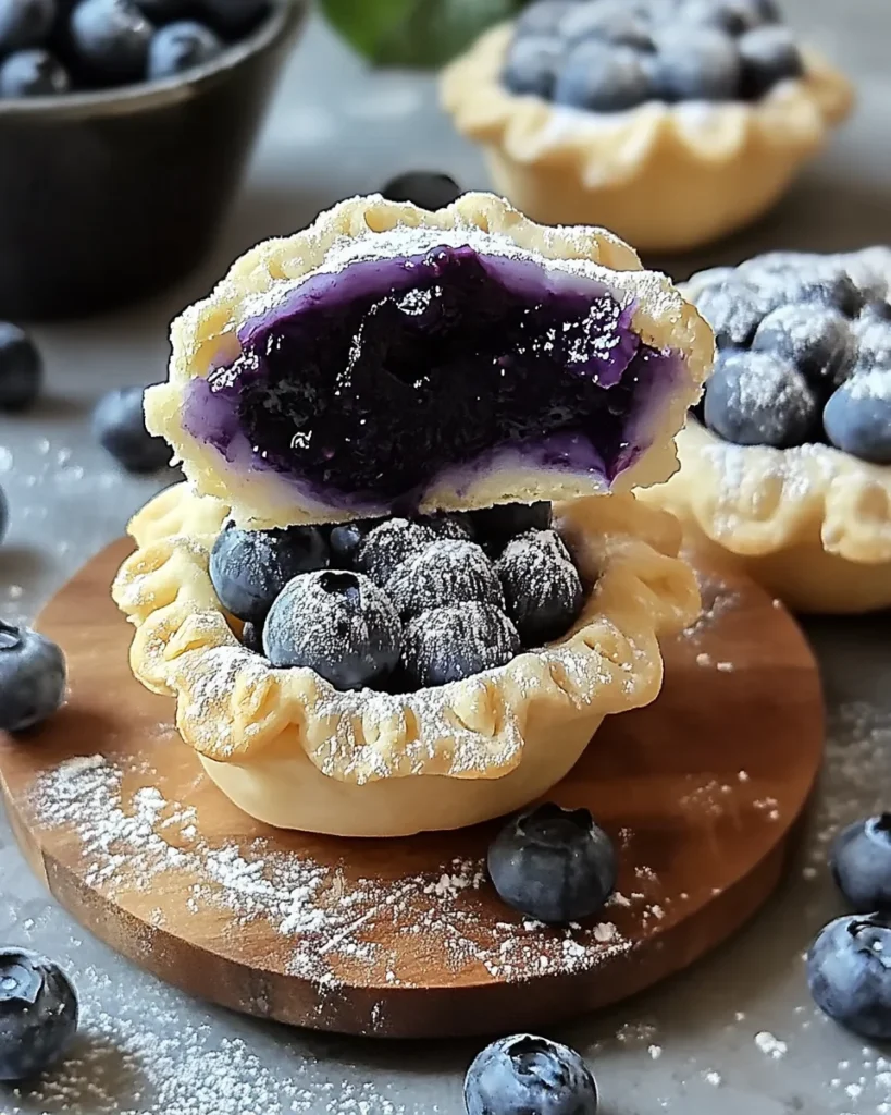 Blueberry Pie Bombs Dessert