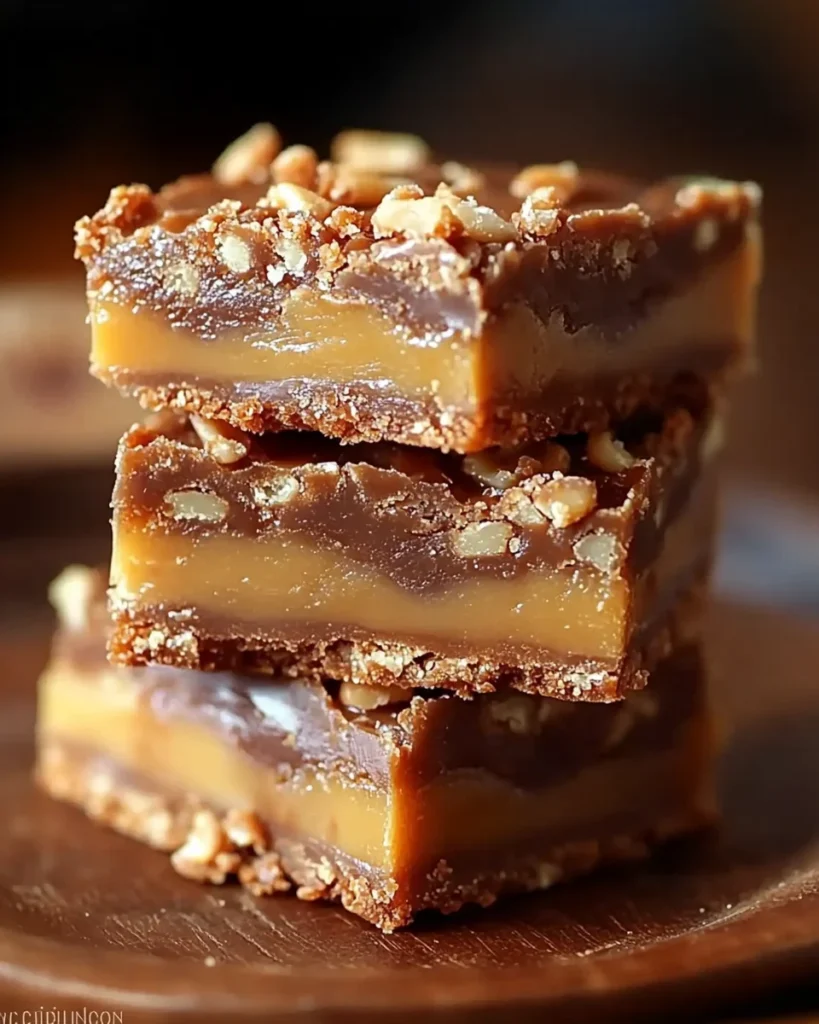 Butterfinger Caramel Bars