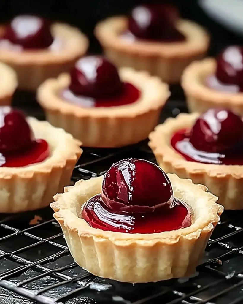 Cherry Bakewell Tarts