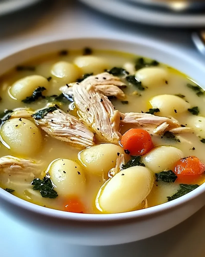 Chicken Gnocchi Soup