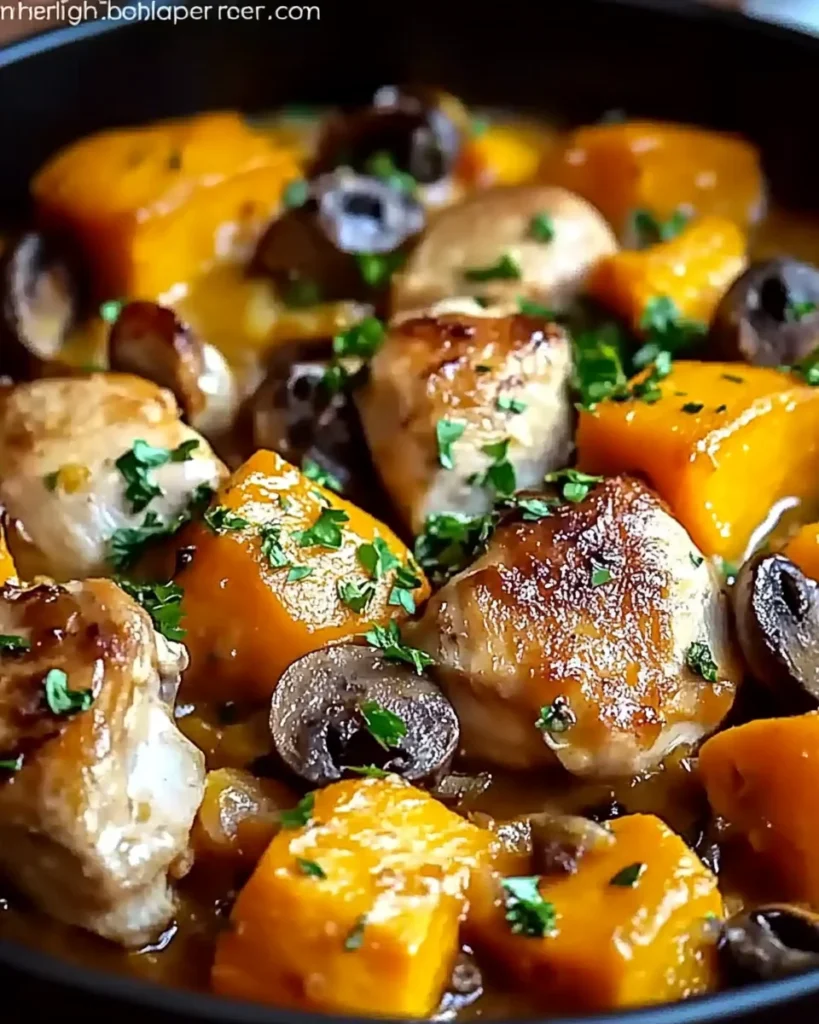 Chicken, Pumpkin, Dinner, Main Dish