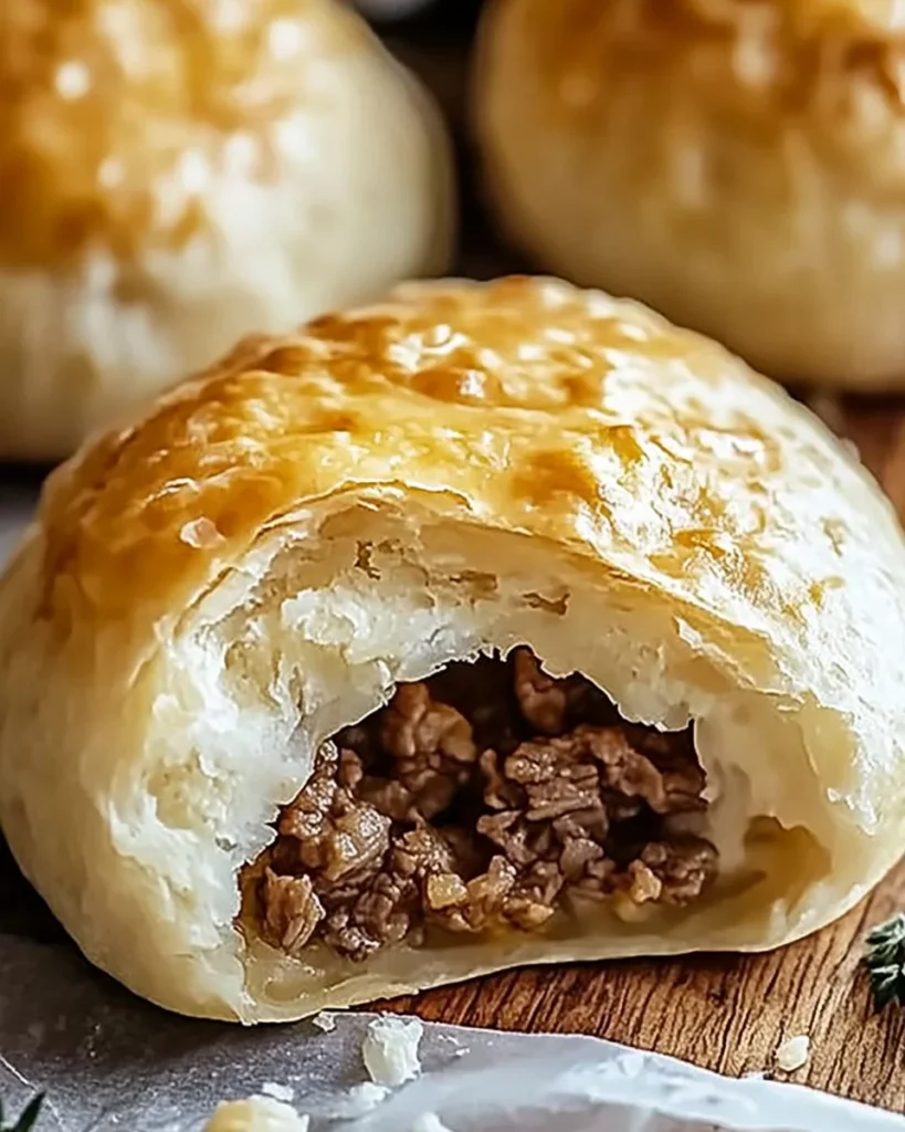 Frozen Dough Beef Pockets