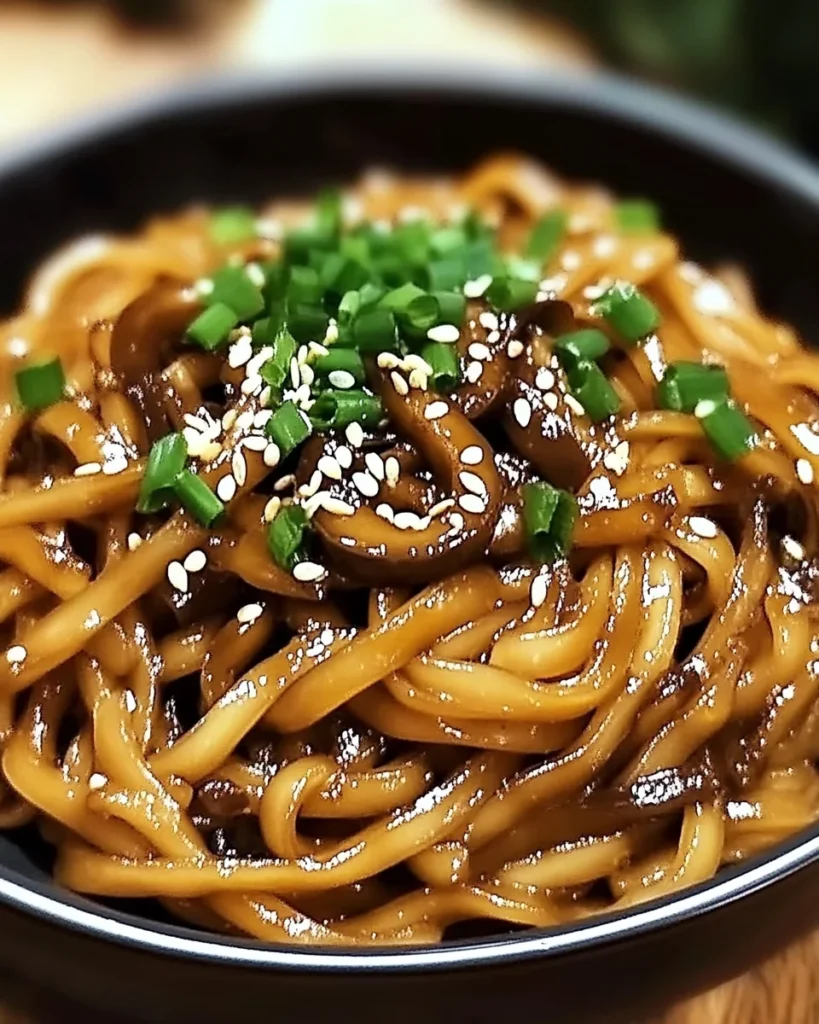 Ginger Sesame Noodles