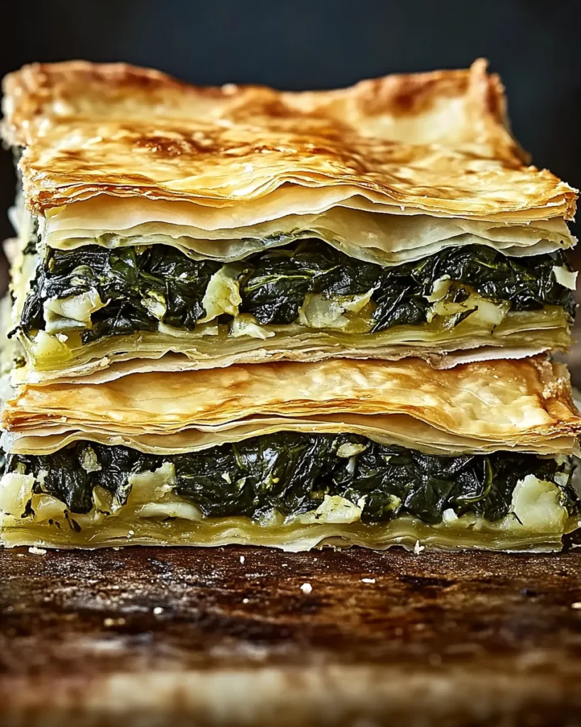 Greek Spinach Pie Spanakopita