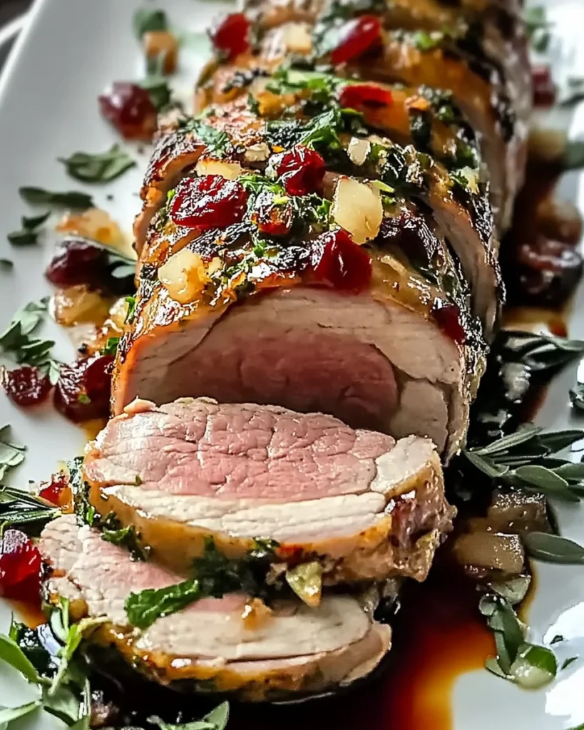 Holiday Stuffed beef