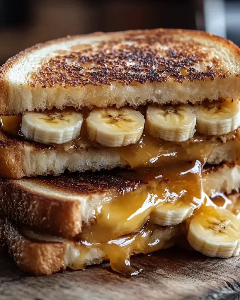 Honey Banana Grilled Cheese