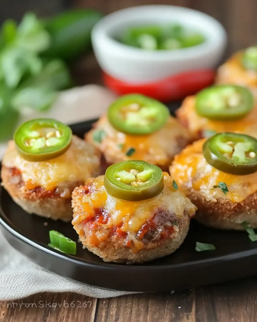 Jalapeño Popper Burger Bites