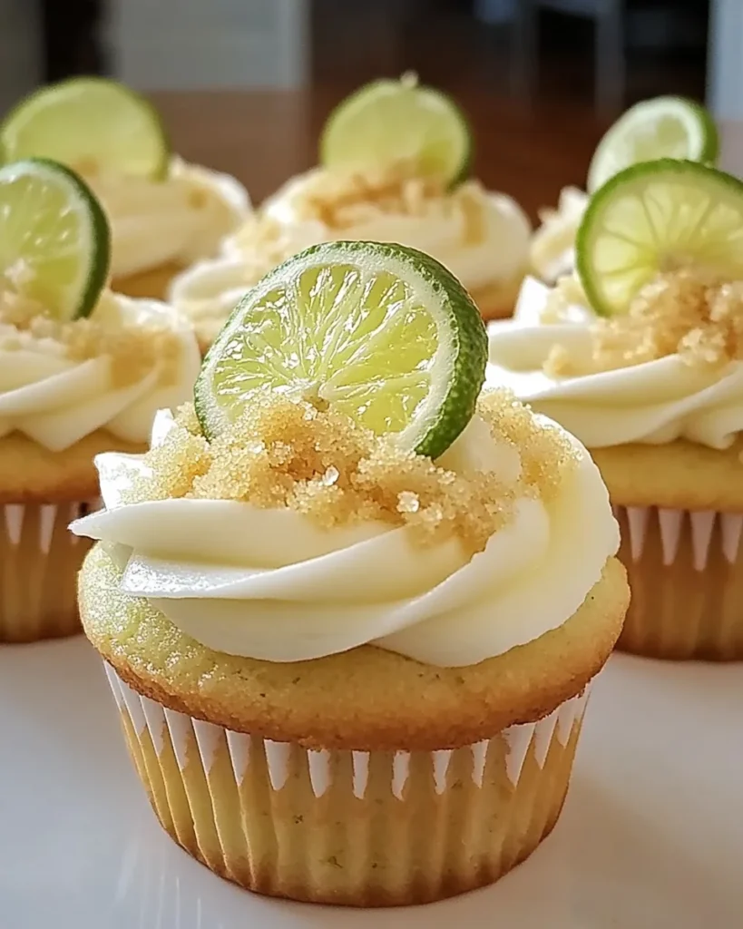 Key Lime Pie Cupcakes