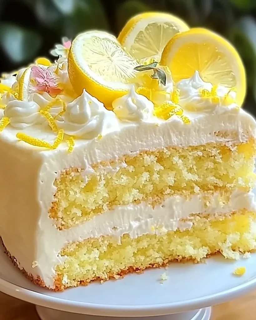 Lemon Heaven Cake