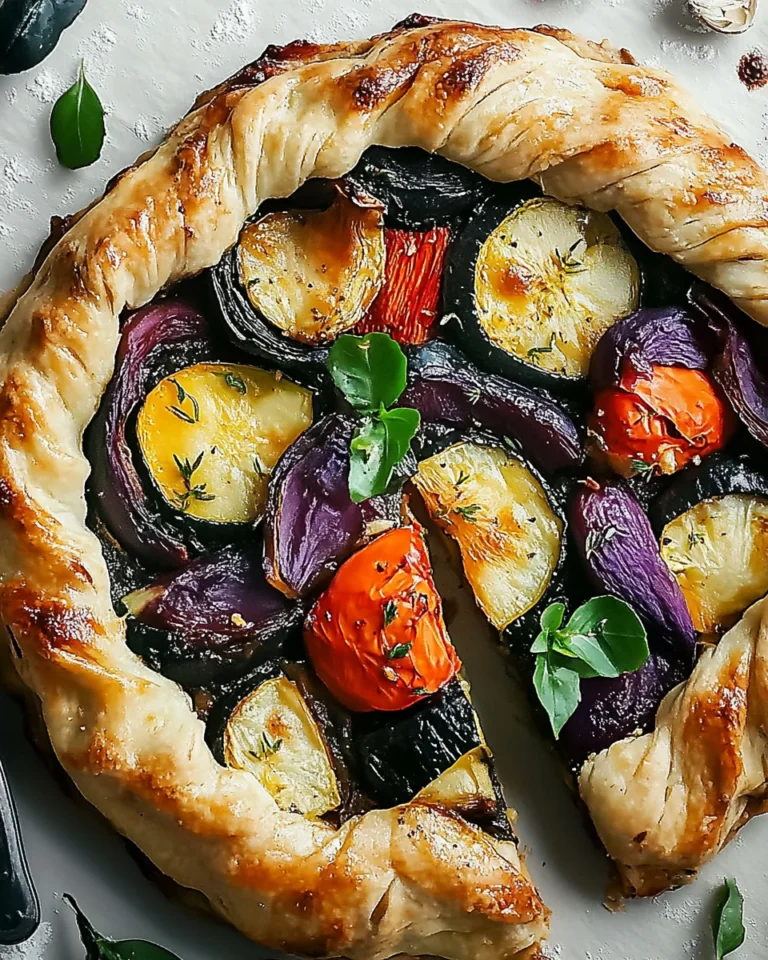 Mediterranean Vegetable Galette
