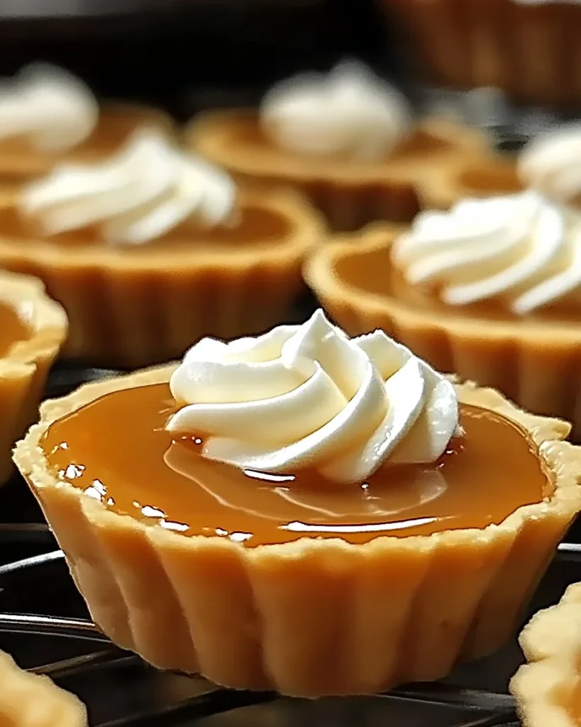 Mini Butterscotch Tarts