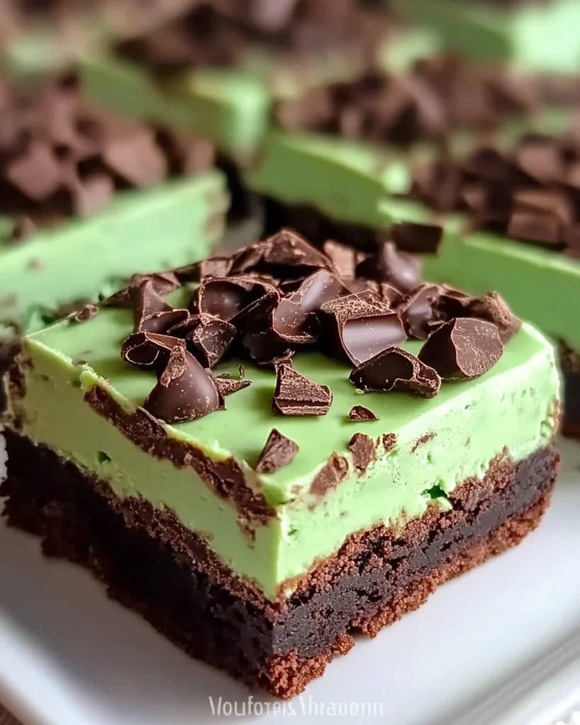 Mint Chocolate Brownies
