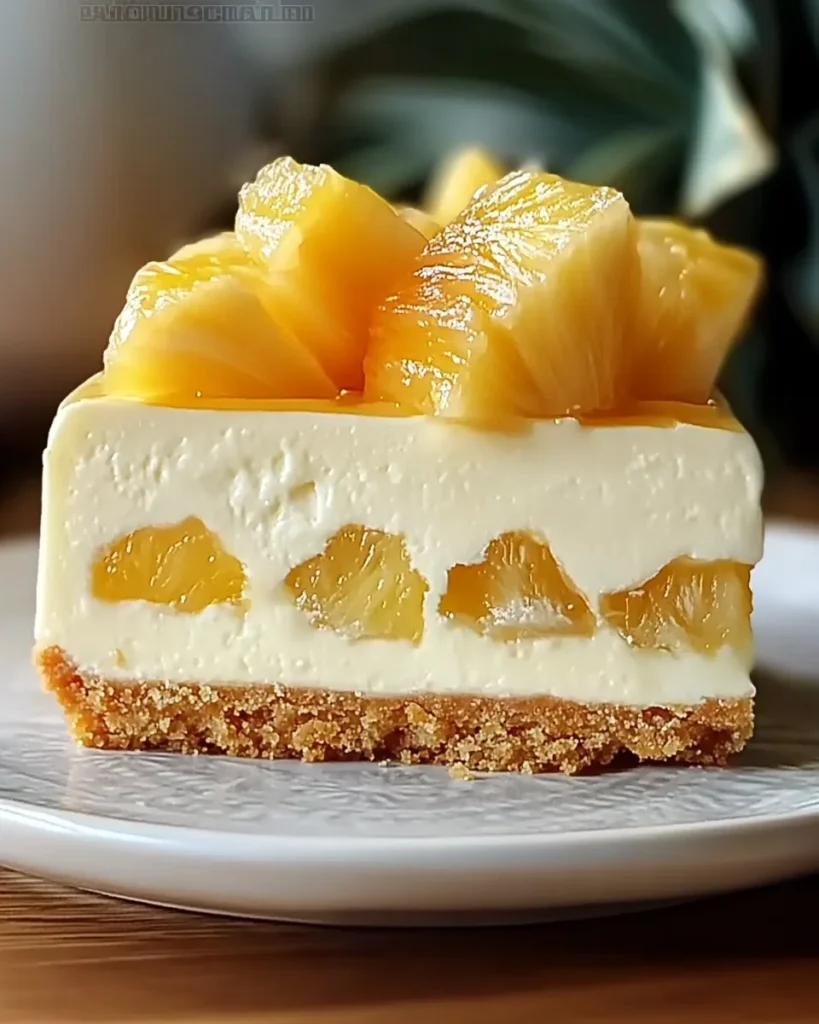 Pineapple Heaven Cheesecake