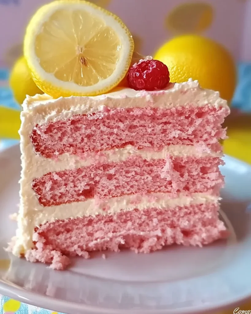 Pink Lemonade Cake
