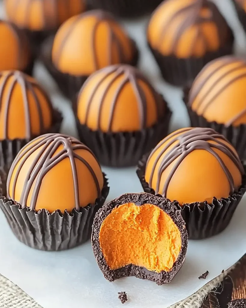 Pumpkin Oreo Balls