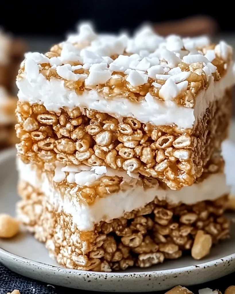 Rice Krispies, Coconut, Desserts, Snacks