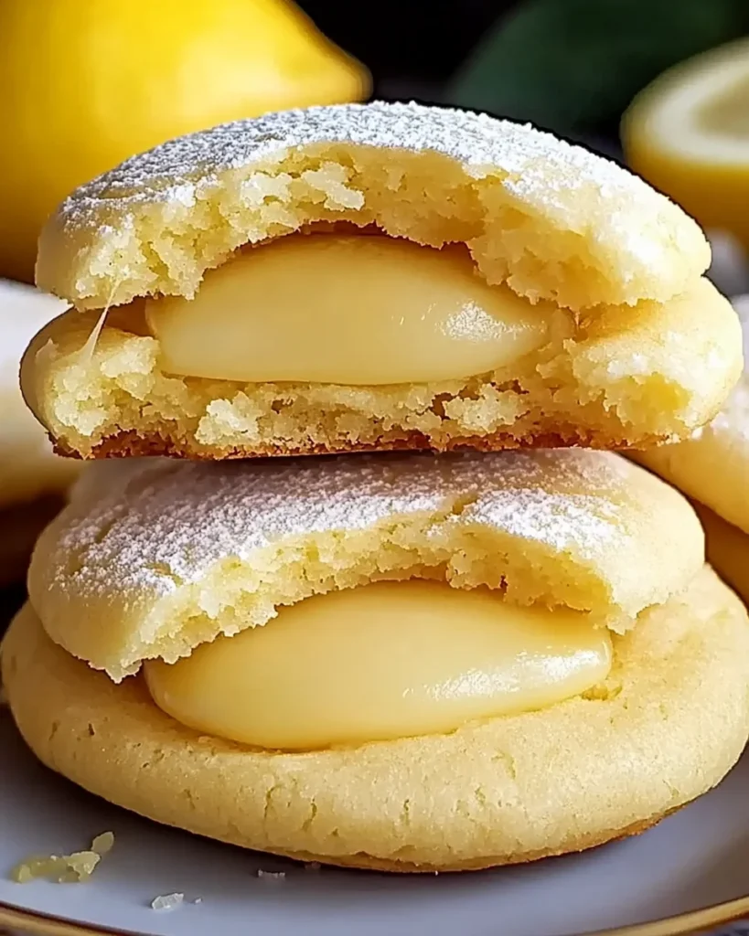 Stuffed Lemon Cookies