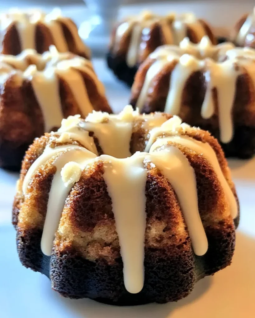 Vanilla Bean Mini Bundts