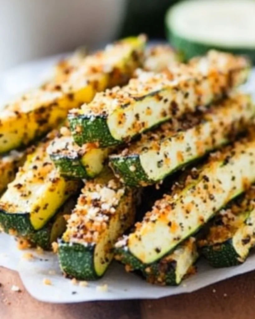 Baked Parmesan Zucchini Fries