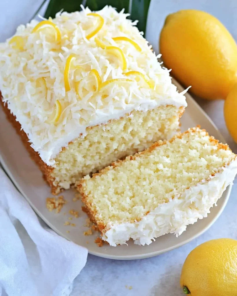 Lemon Coconut Cake