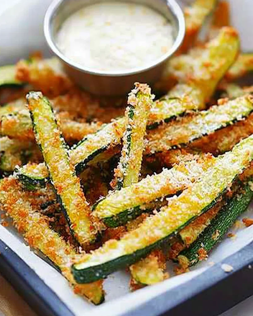 Parmesan Zucchini Fries