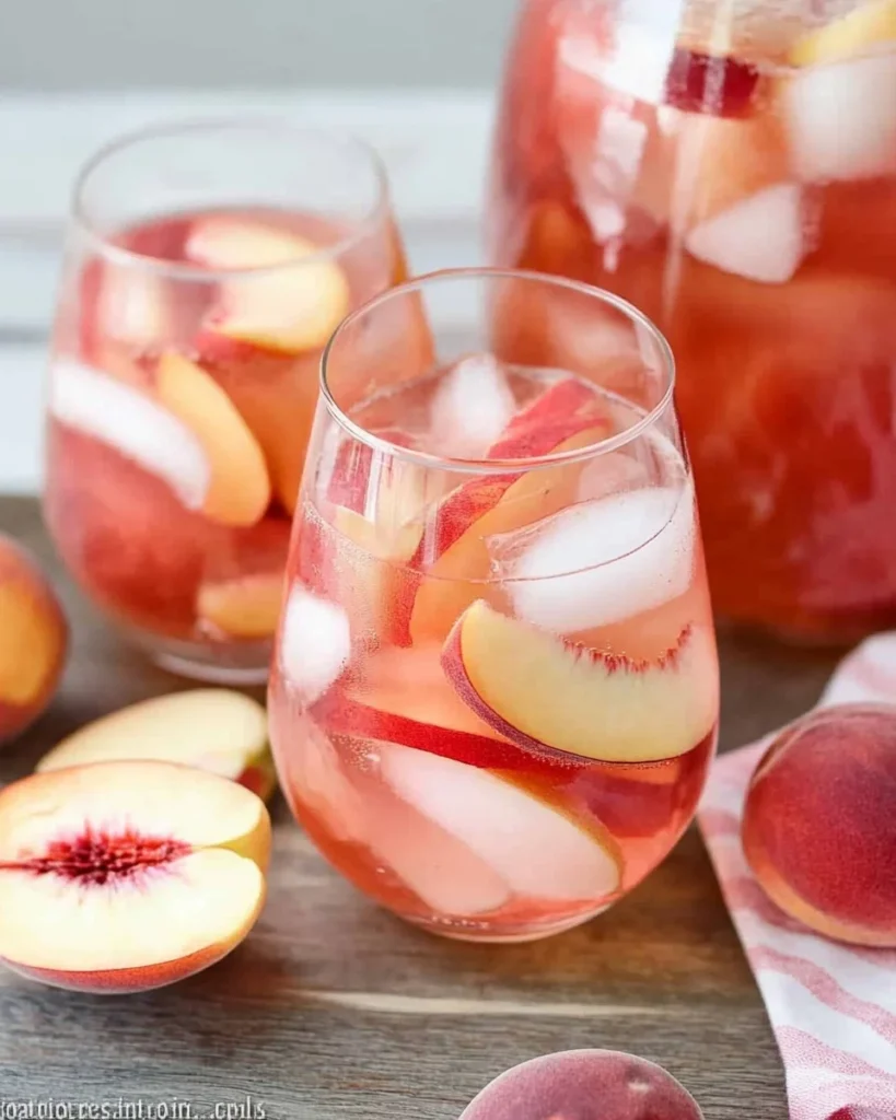 Peach Rosé Sangria
