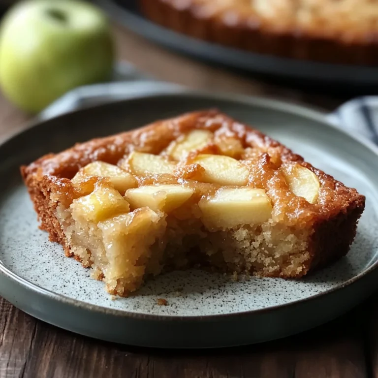 3 Ingredient Apple Cake