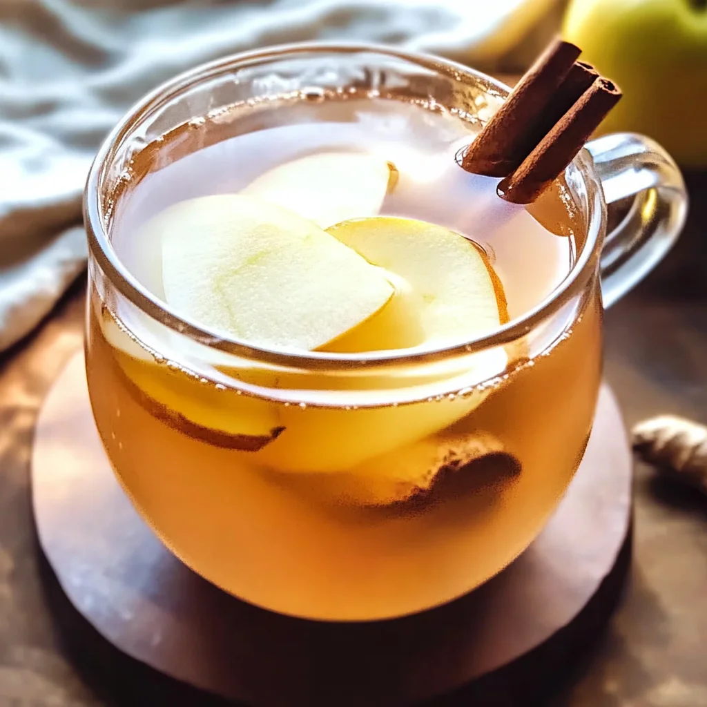Apple Cinnamon Tea with Ginger