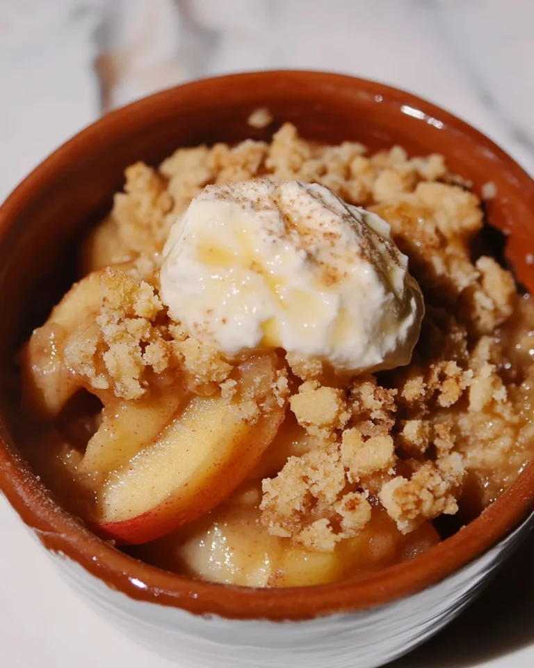 Apple Crumble (Single Serving)
