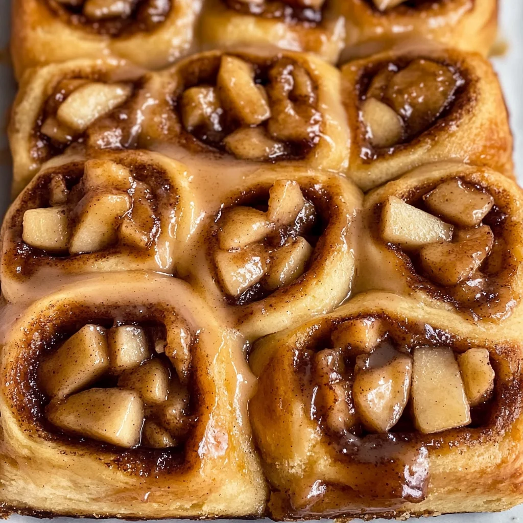 Apple Pie Cinnamon Rolls