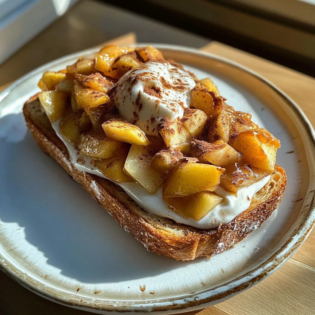 Apple Pie Toast