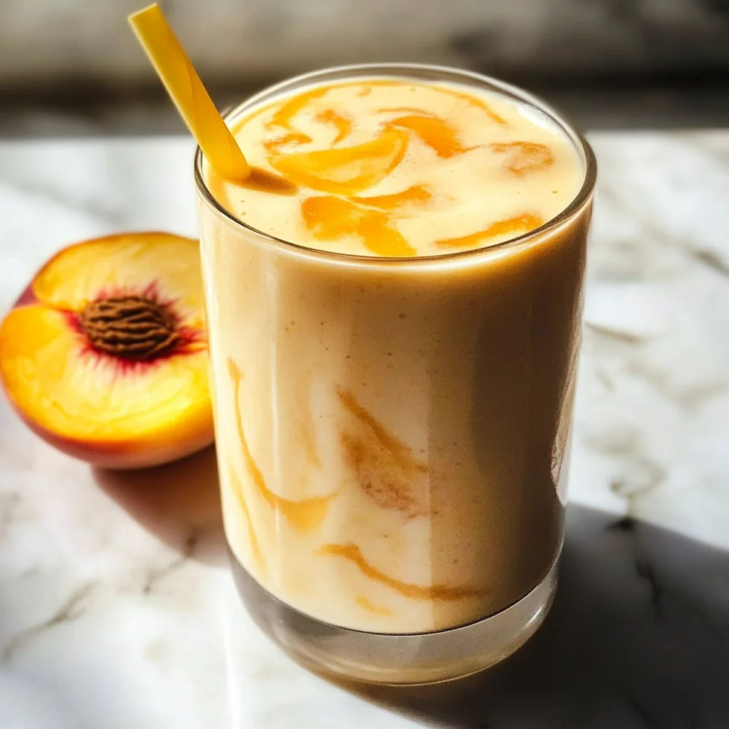 Banana Peach Smoothies