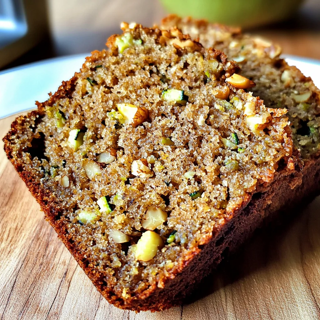 Best Ever Zucchini Walnut Bread