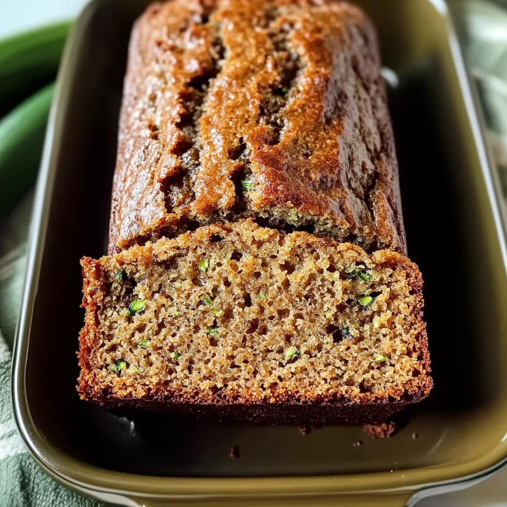 Best Homemade Zucchini Bread with Brown Sugar
