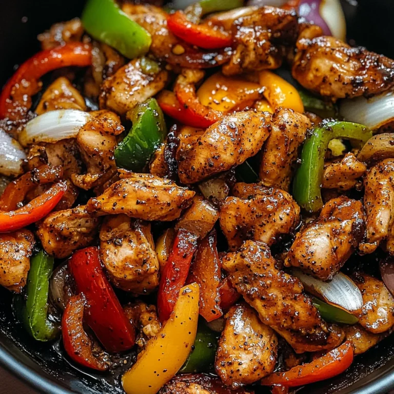 Black Pepper Chicken