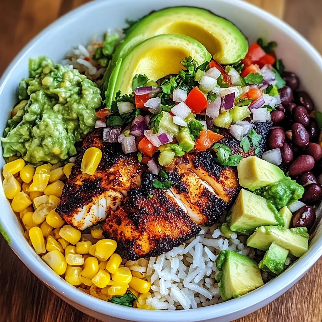 Blackened Fish Taco Bowls