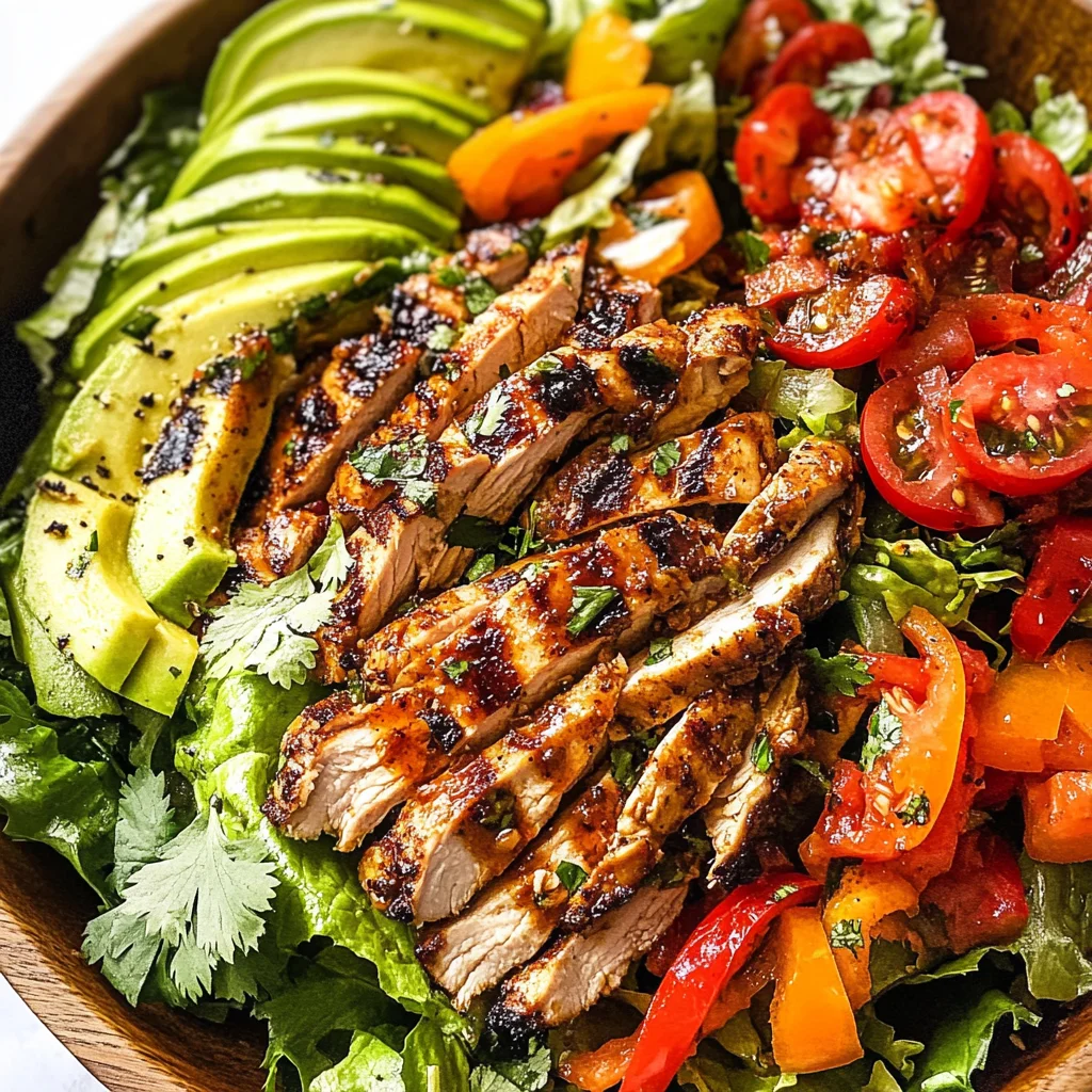 Chicken Fajita Salad