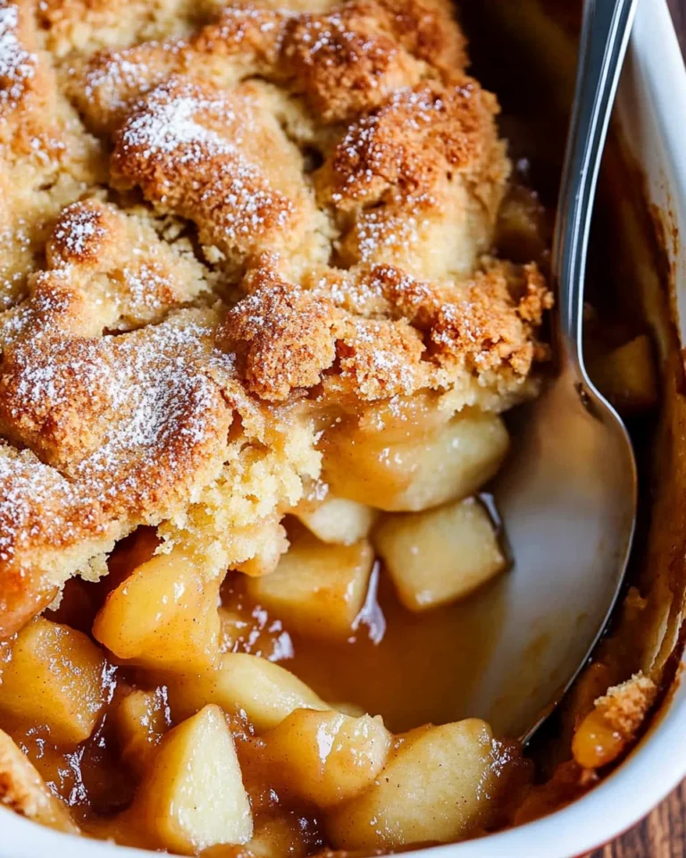 Easy Recipe for Apple Cobbler