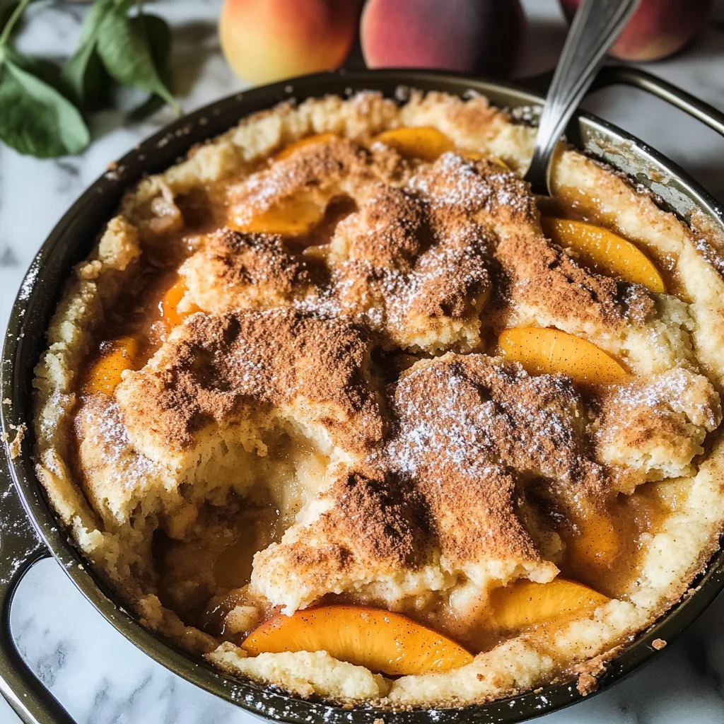 Gramma's Peach Cobbler
