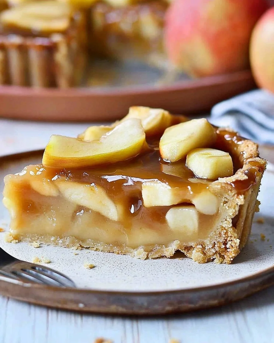 Karamell-Apfel-Käsekuchen