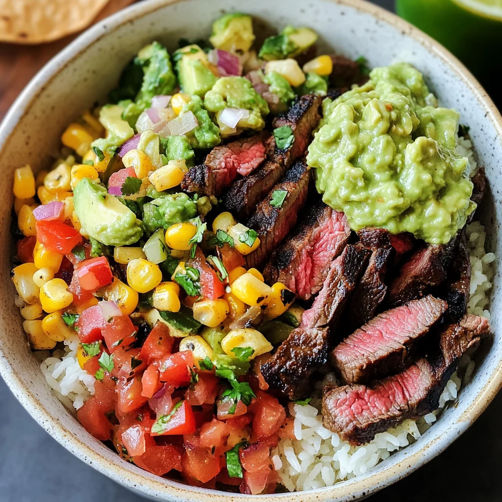 Mexicali Steak Burrito Bowls