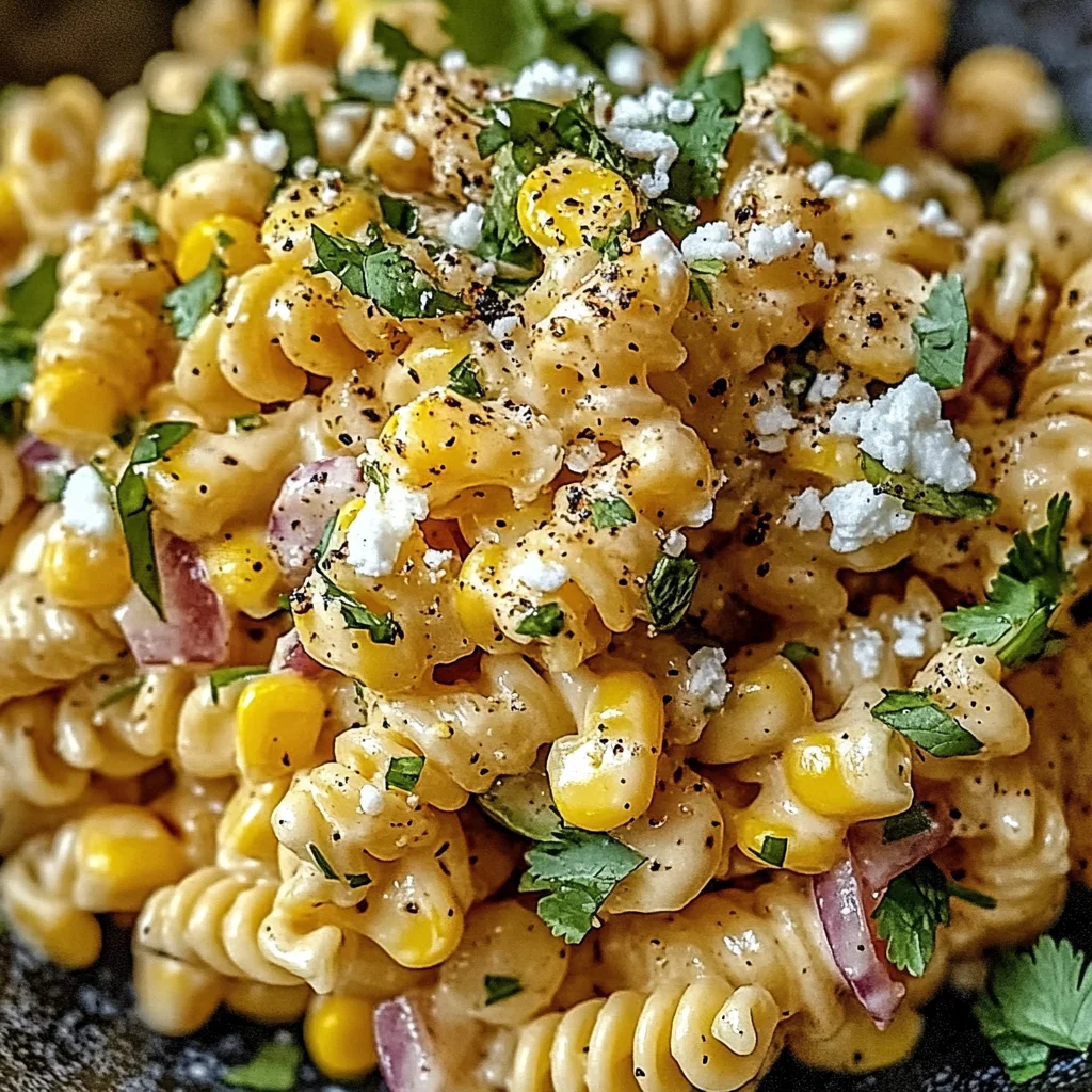 Mexican Street Corn Pasta Salad is a must-try dish!